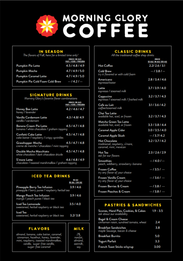 Morning Glory Coffee Grand Opening/Ribbon Cutting. Carlisle Chamber