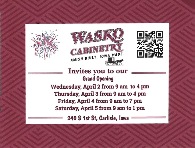 Wasko Cabinetry Grand Opening