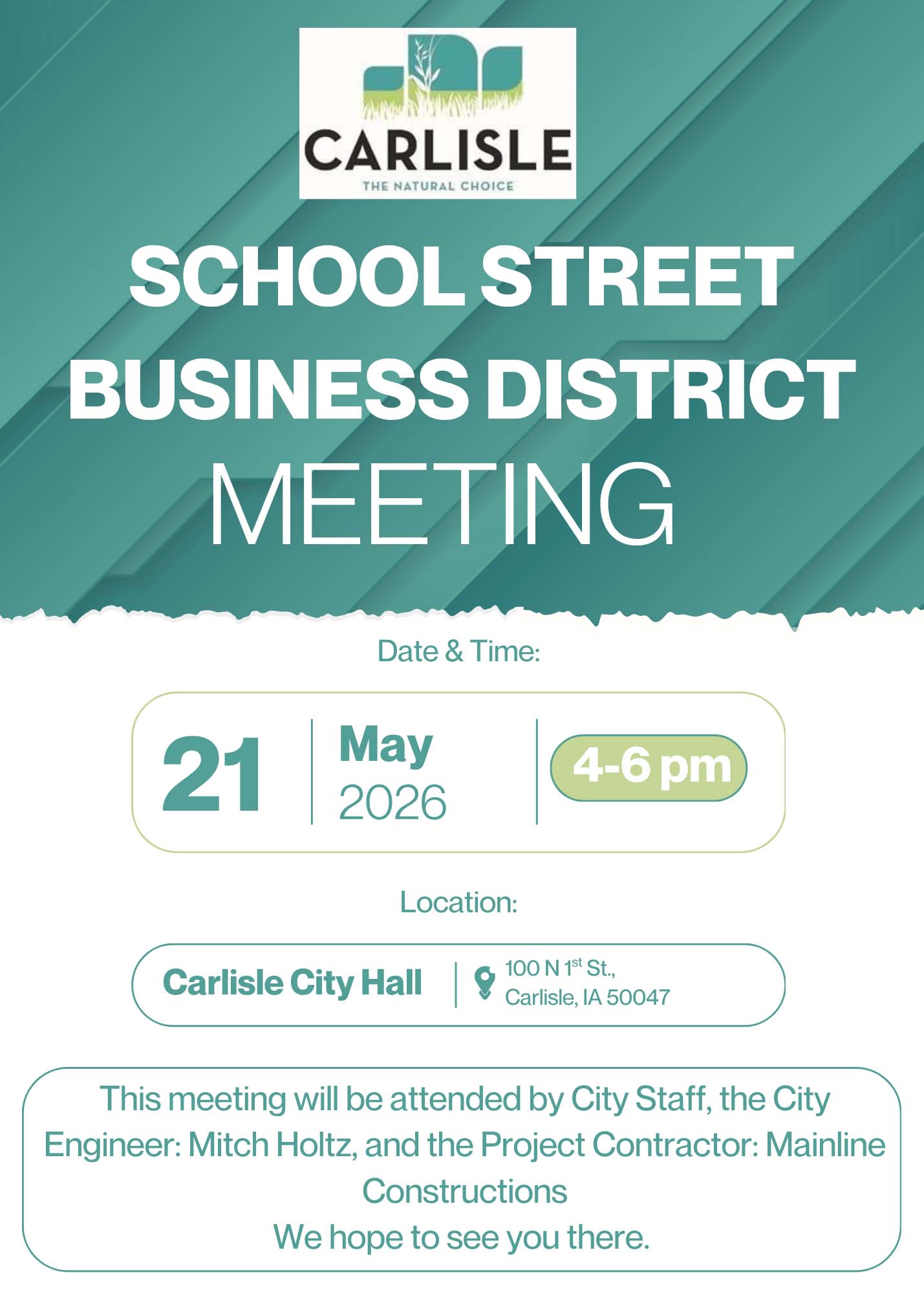 School Street Meeting