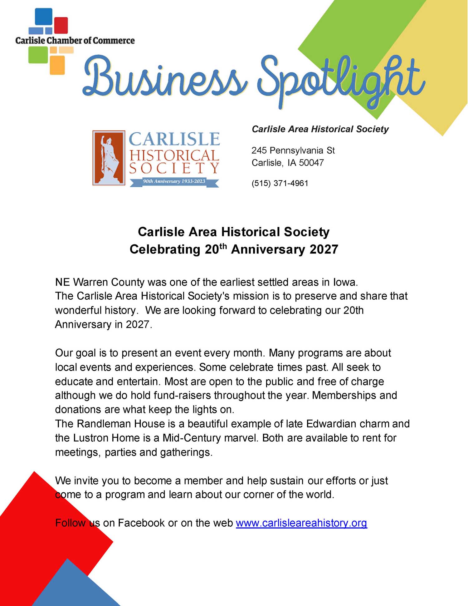 September Business Spotlight
