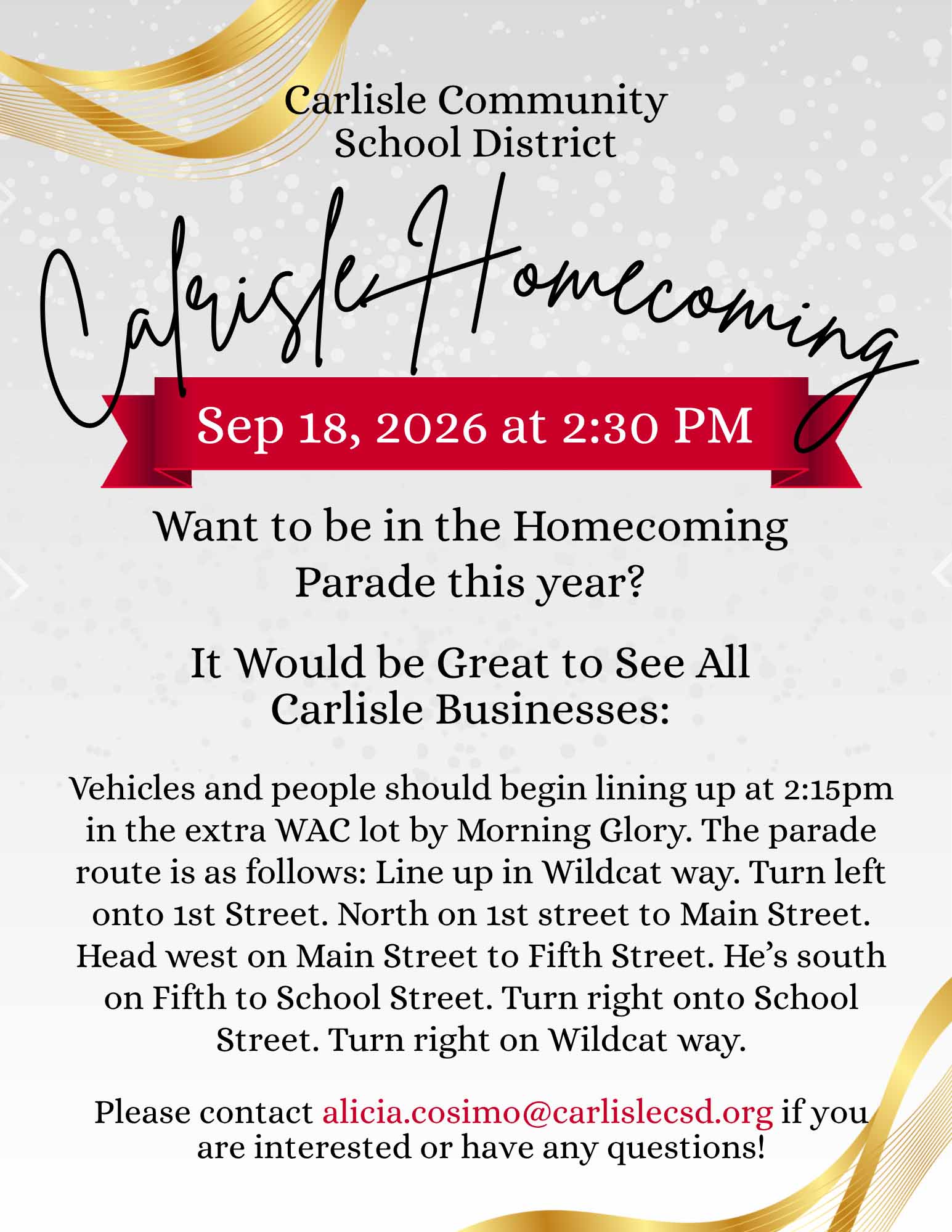 Carlisle Homecoming