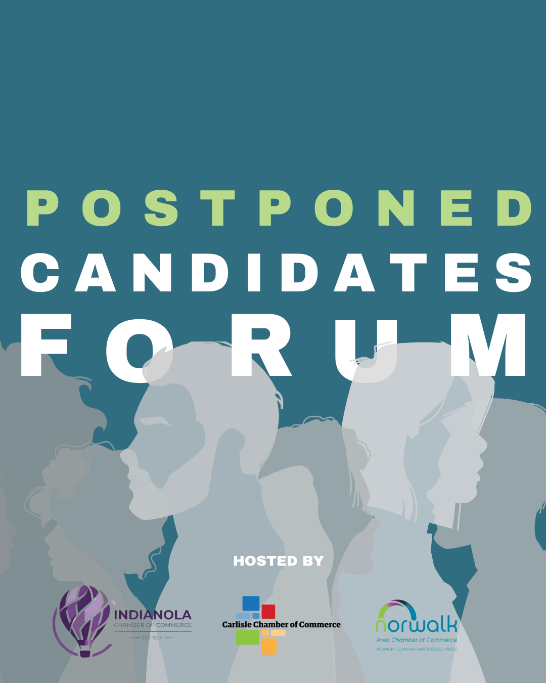 POSTPONED Candidates Forum